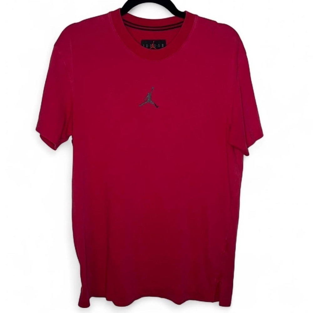 Air Jordan Red Jumpman Logo T-Shirt – Size M – Classic Athletic Streetwear